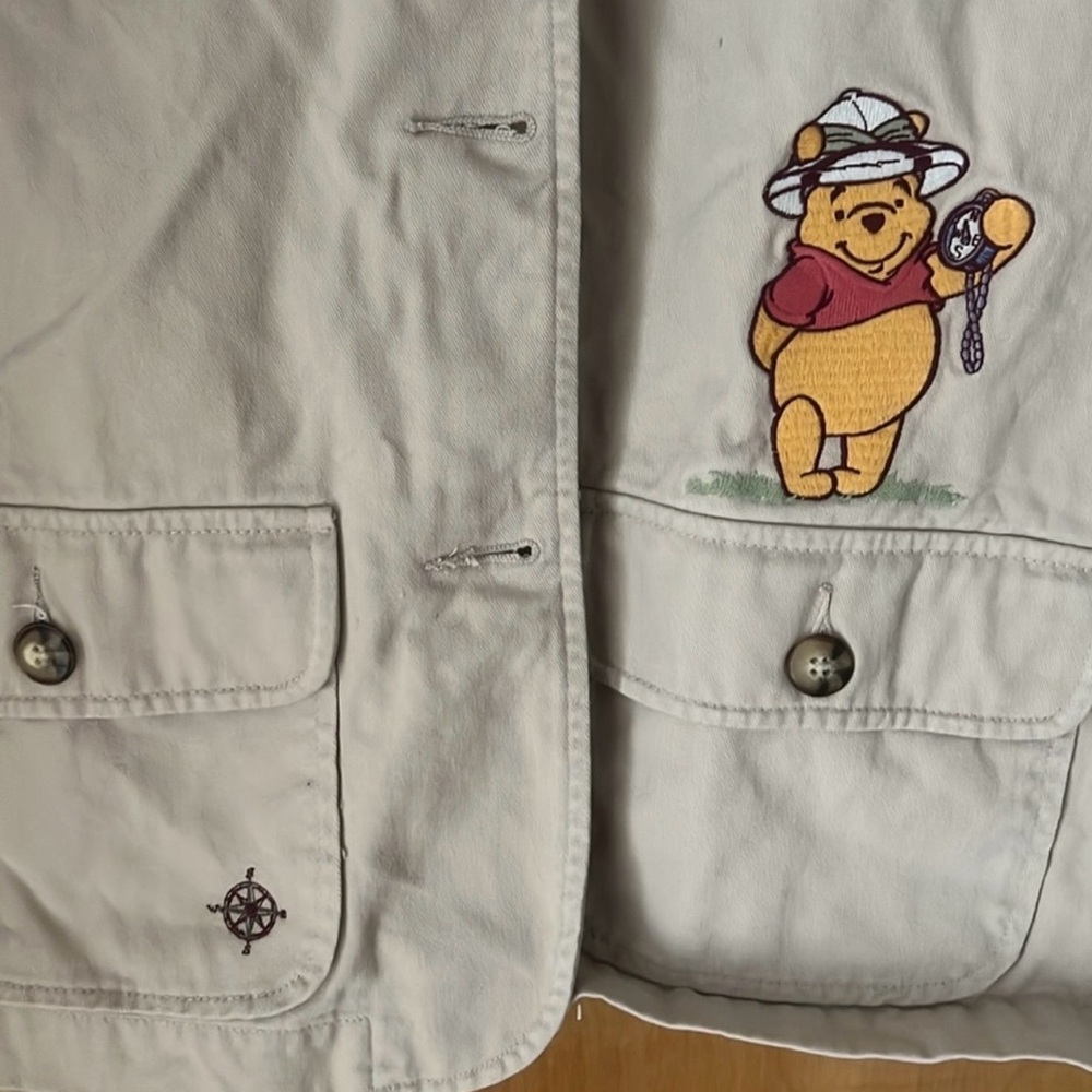 Disney Store Cream Jacket with Winnie the Pooh - Picture 4 of 4